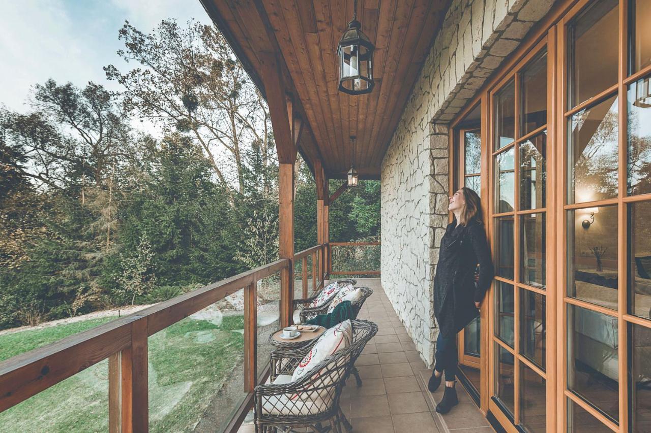 Hotel Lubinowe Wzgorze - Wioska Zdrowia Nałęczów Exterior foto